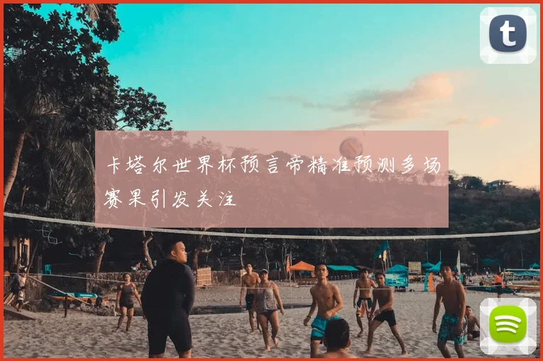 卡塔尔世界杯预言帝精准预测多场赛果引发关注