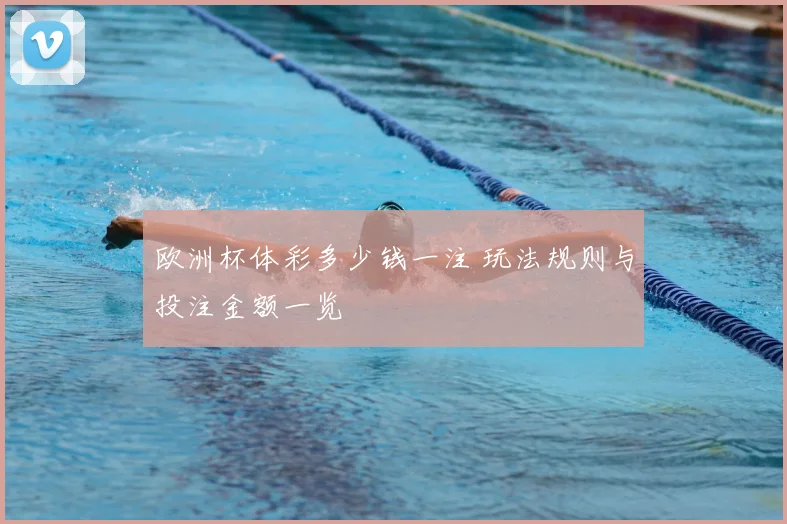 欧洲杯体彩多少钱一注 玩法规则与投注金额一览
