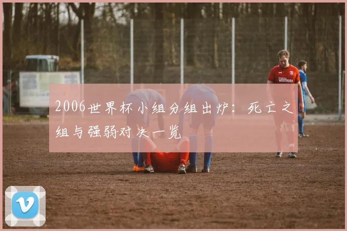 2006世界杯小组分组出炉:死亡之组与强弱对决一览
