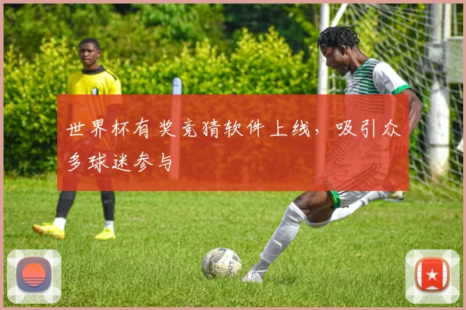 世界杯有奖竞猜软件上线,吸引众多球迷参与