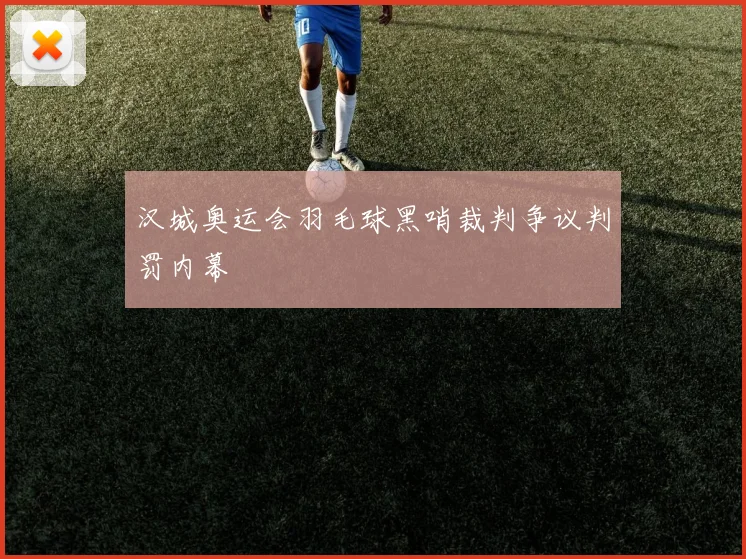 汉城奥运会羽毛球黑哨裁判争议判罚内幕